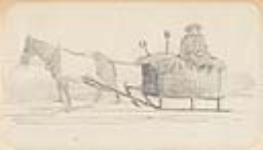 Traîneau de livraison ca. janvier 1882