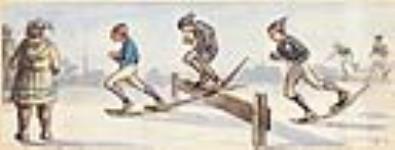 Snow Shoe Races near Montreal February 11, 1882