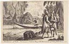 Inhabitants of North America near Hudson's Bay with Their Manner of Killing Wild Fowl ca. 1650