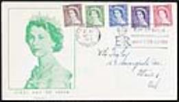[Karsh portrait - Queen Elizabeth II] [philatelic record] 1 May, 1953