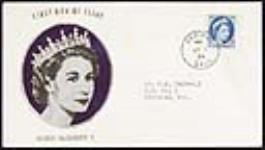 [Wilding portrait - Queen Elizabeth II] [philatelic record] 1 April, 1954