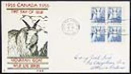 [Wildlife - mountain goat] [philatelic record] 12 April, 1956