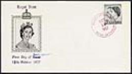 [Royal visit - 1957] [philatelic record] 14 October, 1957