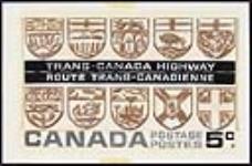 Trans-Canada Highway = Route transcanadienne [graphic material] / [Designed by] P [Alan L. Pollock]