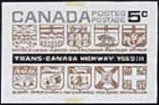 Trans-Canada Highway, 1962 British Columbia, Alberta, Saskatchewan, Manitoba, Ontario, Quebec, Prince Edward I, New Brunswick, Nova Scotia, Newfoundland [graphic material] / [Drawn by] [Alan L. Pollock]