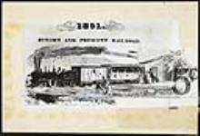 Bytown and Prescott Railroad, 1851 [graphic material] [1951?]