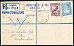 Registered letter, G.P.O., (A) [philatelic record] 3 Feb. 1938