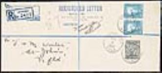 Registered letter, G.P.O., (C) [philatelic record] 3 Feb. 1938