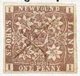 [Newfoundland counterfeit] [Spiro counterfeit] [philatelic record] / Designed by Spiro 1857