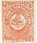 [Newfoundland counterfeit] [Sperati forgery] [philatelic record] / Designed by Sperati 1860