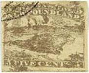 [Newfoundland counterfeit] [Fournier forgery] [philatelic record] / Designed by Fournier 1866