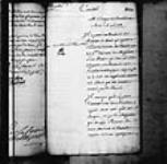[Conseil de Marine, sur une lettre de l'évêque de Bethléem ...] 1716, avril, 29