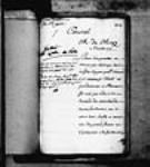 [Arrêt du Conseil sur une lettre de M. de Mézy, ...] 1721, janvier, 28