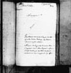 [Lettre de Saint-Ovide de Brouillan au ministre au sujet des ...] 1723, novembre, 26