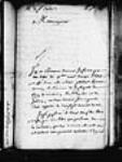 [Monsieur de Saint-Ovide au Ministre. Naufrage du ...] 1724, septembre, 12