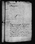 [Monsieur de Saint-Ovide au ministre. Arrivée de recrues; mouvement des ...] 1726, novembre, 20