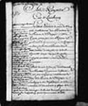 [Document concernant la desserte de la cure de Louisbourg et ...] 1727, mars, 11