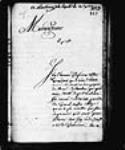 [Lettre du major Bourville au ministre concernant l'affaire du soldat ...] 1729, décembre, 20