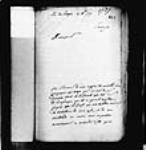 [M. du Baget, lieutenant au ministre. Il demande la Compagnie ...] 1737, octobre, 25