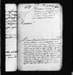 [Lettre au ministre concernant la jouissance du terrain accordé par ...] 1737