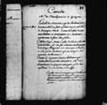 [Conseil de la Marine sur un résumé de lettre de ...] 1738