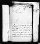 [Monsieur de Forant au ministre, au sujet de quatre mariages ...] 1739, novembre, 05
