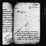 [Monsieur Prévost au Ministre. Bordereau des traites pour les dépenses ...] 1755, décembre, 15