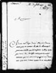 [Lettre du sieur de Subercase au ministre. ...] 1709, décembre, 07
