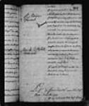 [Résumé d'une lettre de Sourdeval. Sauvages restés aux îles Saint-Pierre. ...] 1707, décembre, 01