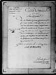 [Délibération du Conseil de la Marine. Verville sollicite un emploi ...] 1722, mai, 05