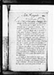 [Résumé d'une lettre de Le Loutre au ministre. Établissement des ...] 1749, juillet, 29