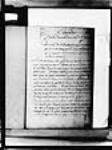 [Extrait ou résumé par M. de Beauharnois à l'intention du ...] 1735