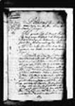 Notariat de Saint-Pierre et Miquelon (Notaire François Bordot) 1787, mars, 09
