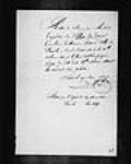 [Numéro 49. Concession Bienville. Lettre de Menou concernant le récépissé ...] 1847, mai, 19