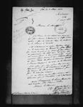 [Numéro 172. Concession Law. Lettre du ministre de Lauriston au ...] 1838, mars, 03