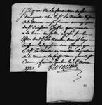 Affaire Lanoullier 1731, août, 16