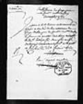 [Bigot: ordonnance de paiement comptant à André Corbin d'une somme ...] 1750, février, 02