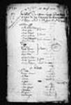 [Liste de passagers embarqués sur le vaisseau L'ELEPHANT. Troupes (2 ...] 1720, août, 10