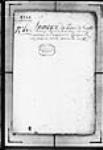 [Inventaire des papiers du greffe du bailliage royal de Louisbourg ...] 1735, mai, 12
