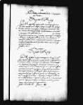 [Ordre donnant au Sieur Chevalier de Dompierre, officier en troisième ...] 1767, janvier