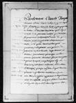Notariat de l'Ile Royale (Notaire Desmarest) 1733, septembre, 05