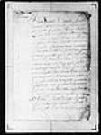 Notariat de l'Ile Royale (Notaire Desmarest) 1735, août, 10