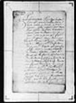 Notariat de l'Acadie et du Canada 1709, mai, 15