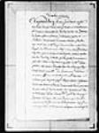 Notariat de l'Acadie et du Canada 1732, avril 08