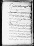Notariat de l'Acadie et du Canada 1732, juillet, 01