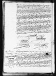 Notariat de l'Acadie et du Canada 1732, septembre, 25