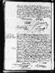 Notariat de l'Acadie et du Canada 1735, février, 20