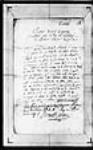 Notariat de Terre-Neuve (Plaisance) 1705, mai, 6-9