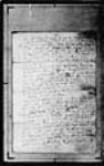 Notariat de Terre-Neuve (Plaisance) 1705, novembre, 13
