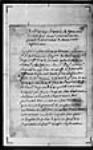 Notariat de Terre-Neuve (Plaisance) 1708, juillet, 3-4